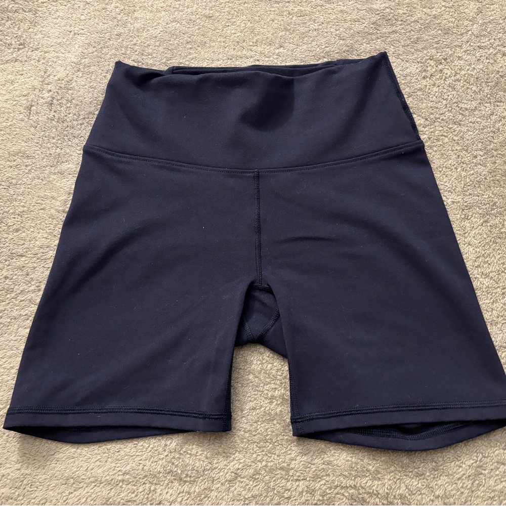Fabletics Dark Blue Bike Shorts